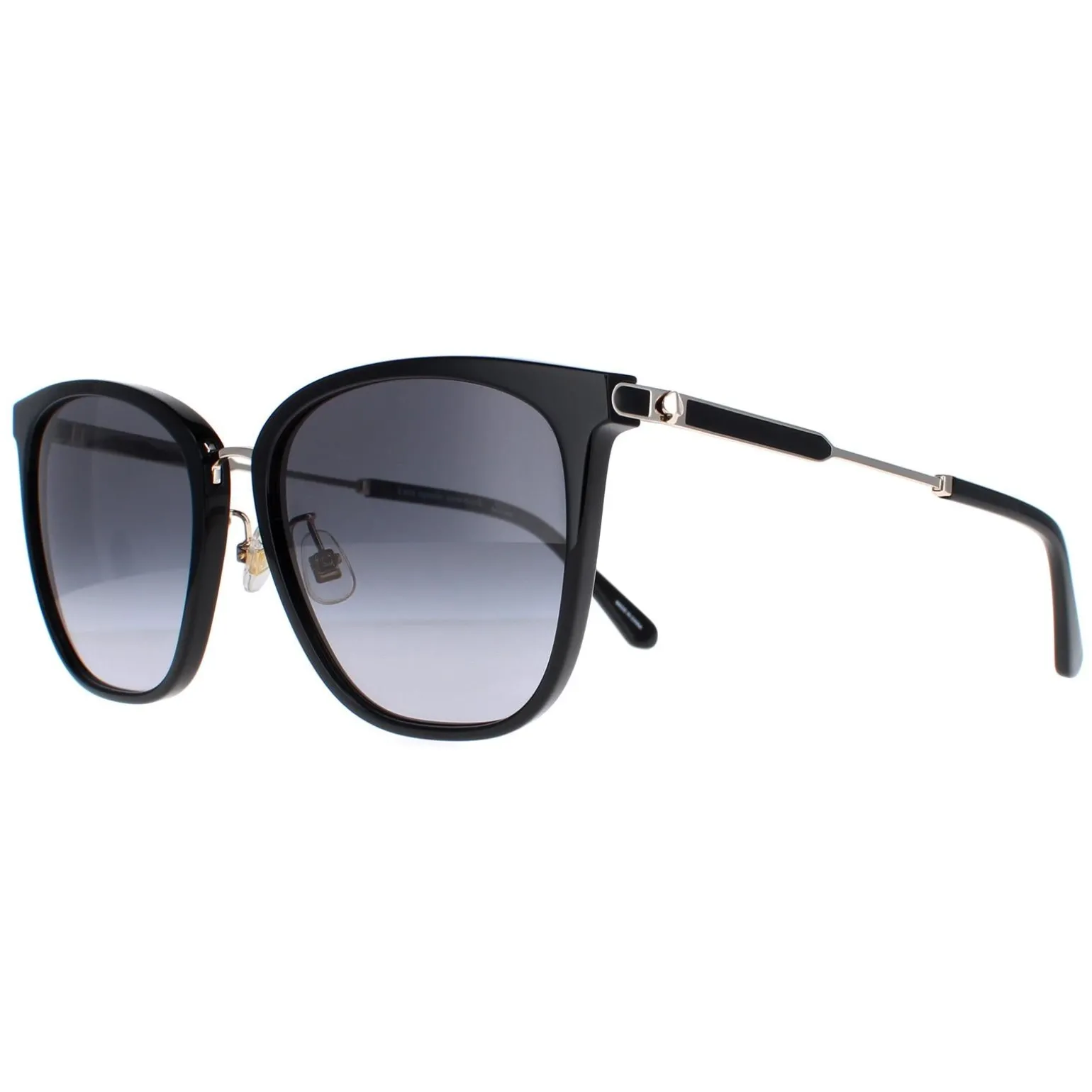 Kate Spade Sunglasses Maeve/F/S 807 9O Black Grey Gradient