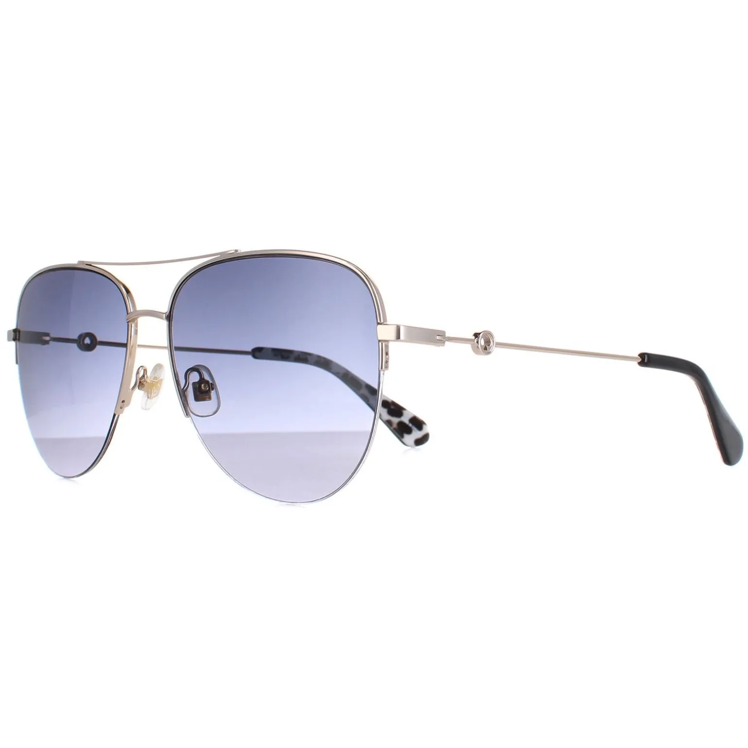 Kate Spade Sunglasses Maisie/G/S 807 9O Black Grey Gradient