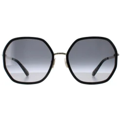 Kate Spade Sunglasses Nicola/G/S RHL 9O Gold Black Grey Gradient
