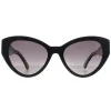 Kate Spade Sunglasses Paisleigh/S 807 WJ Black Gray Gradient Polarized