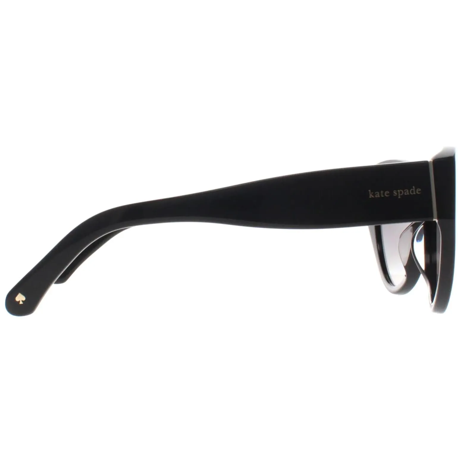 Kate Spade Sunglasses Paisleigh/S 807 WJ Black Gray Gradient Polarized