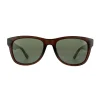 Lacoste Sunglasses L734S 210 Crystal Brown Green Green