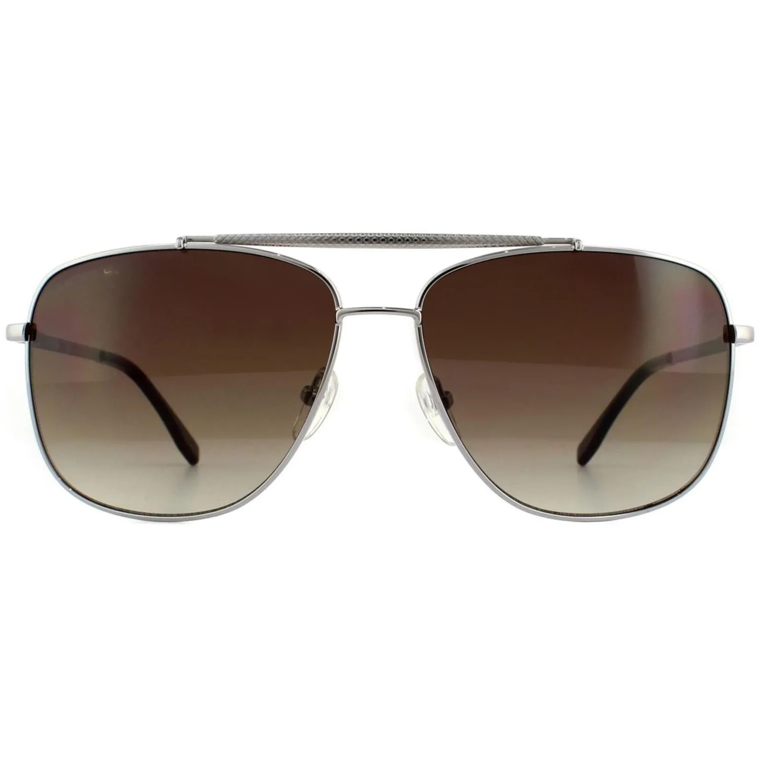 Lacoste Sunglasses L188S 035 Light Gunmetal Brown