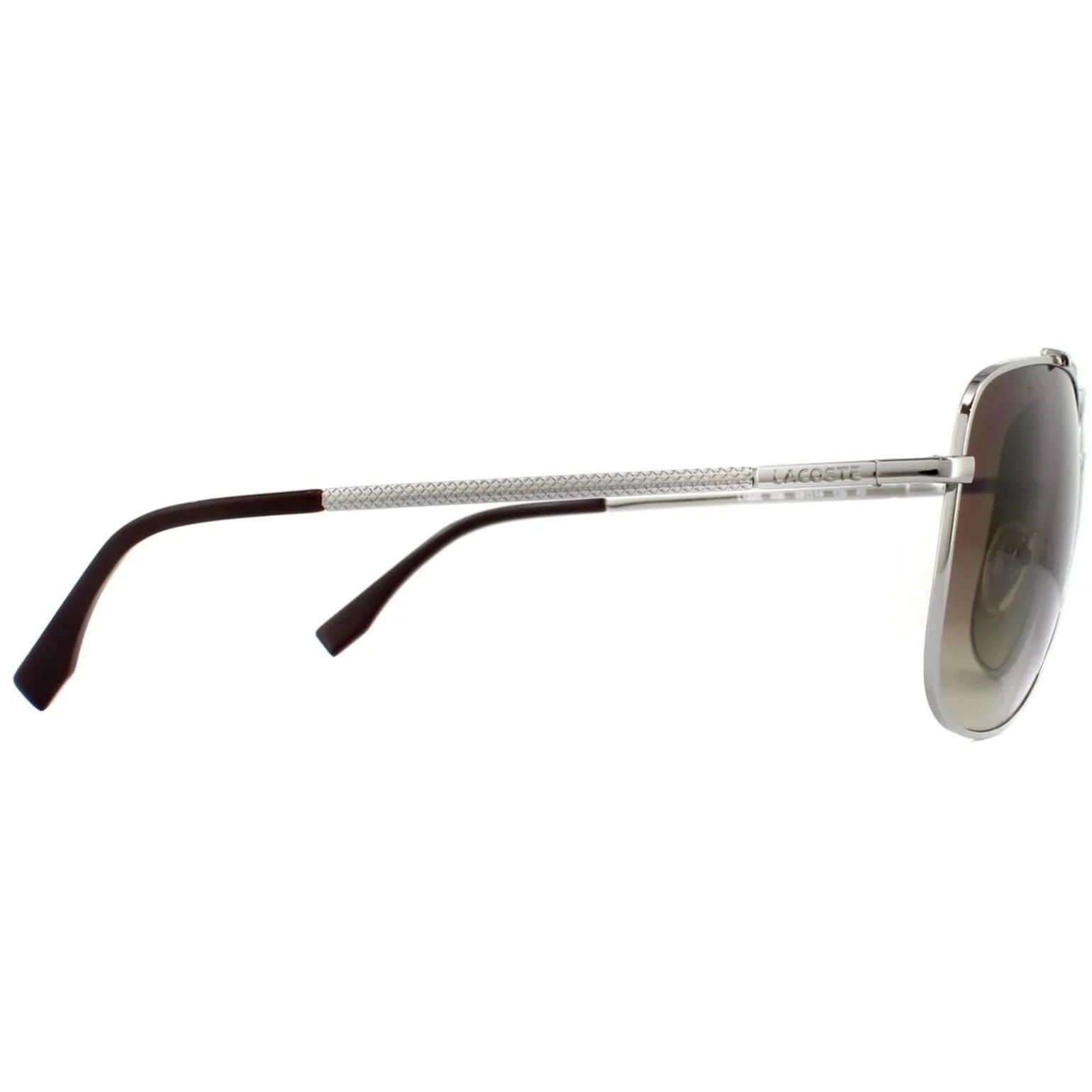 Lacoste Sunglasses L188S 035 Light Gunmetal Brown