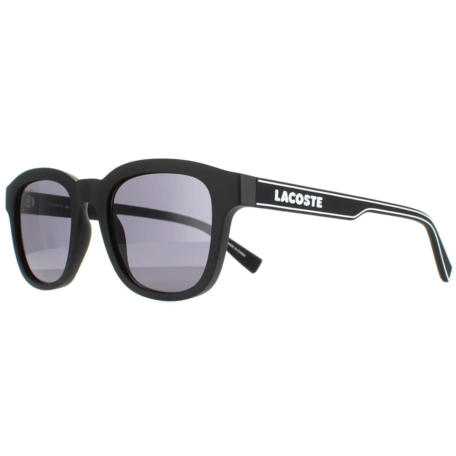 Lacoste Sunglasses L966S 002 Matte Black Grey