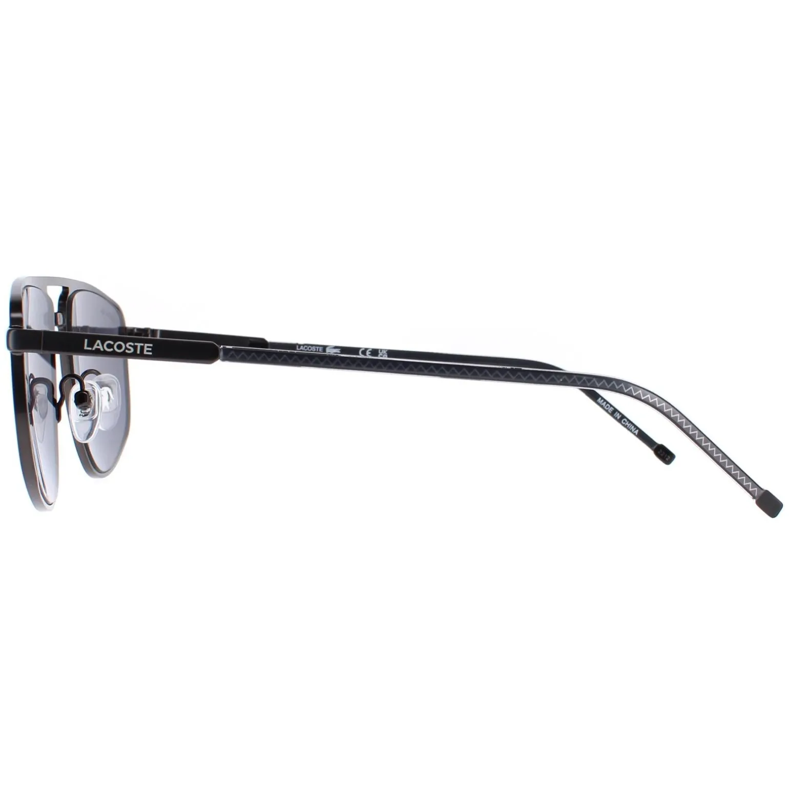 Lacoste Sunglasses L254S 021 Matte Dark Grey Blue Grey