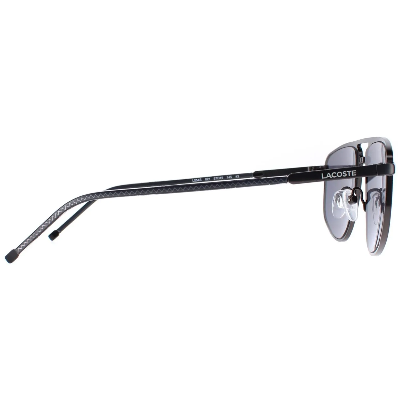 Lacoste Sunglasses L254S 021 Matte Dark Grey Blue Grey