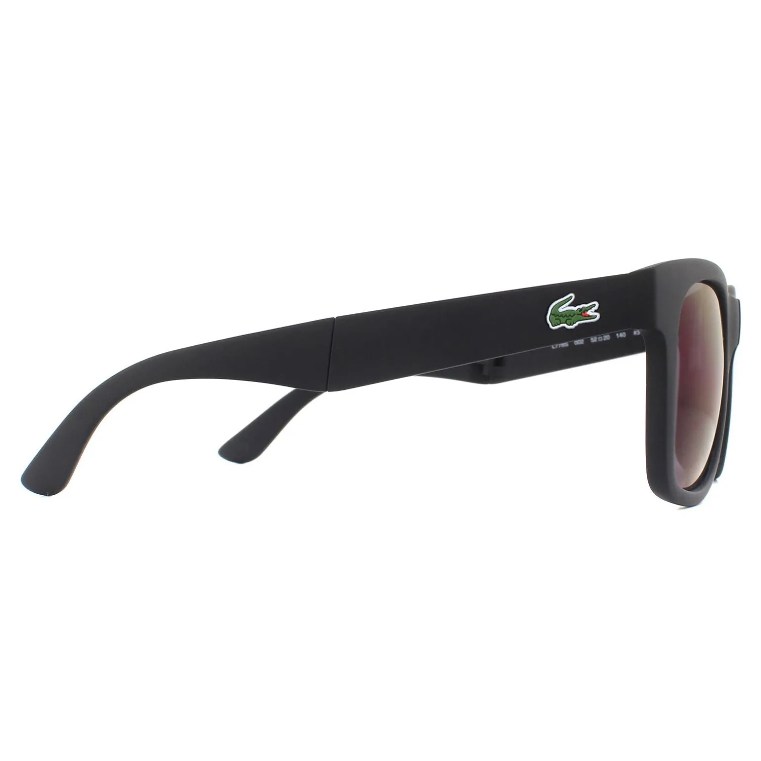 Lacoste Sunglasses L778S 002 Matte Black Blue Gradient Folding