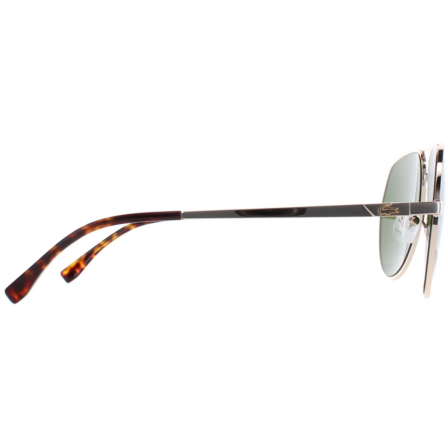 Lacoste Sunglasses L250SE 710 Gold Solid Green