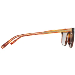 Lacoste Sunglasses L602SNDP 218 Havana Blonde Grey Polarized