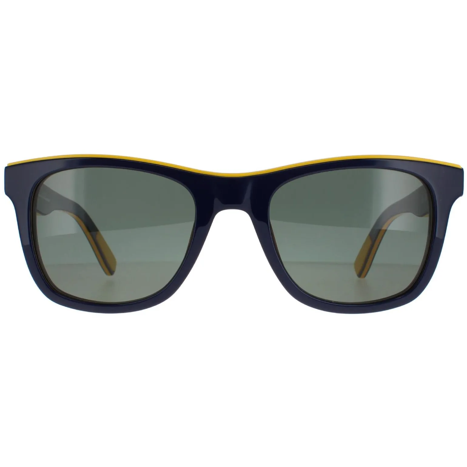 Lacoste Sunglasses L781SP 414 Blue Yellow Blue Grey Green Polarized