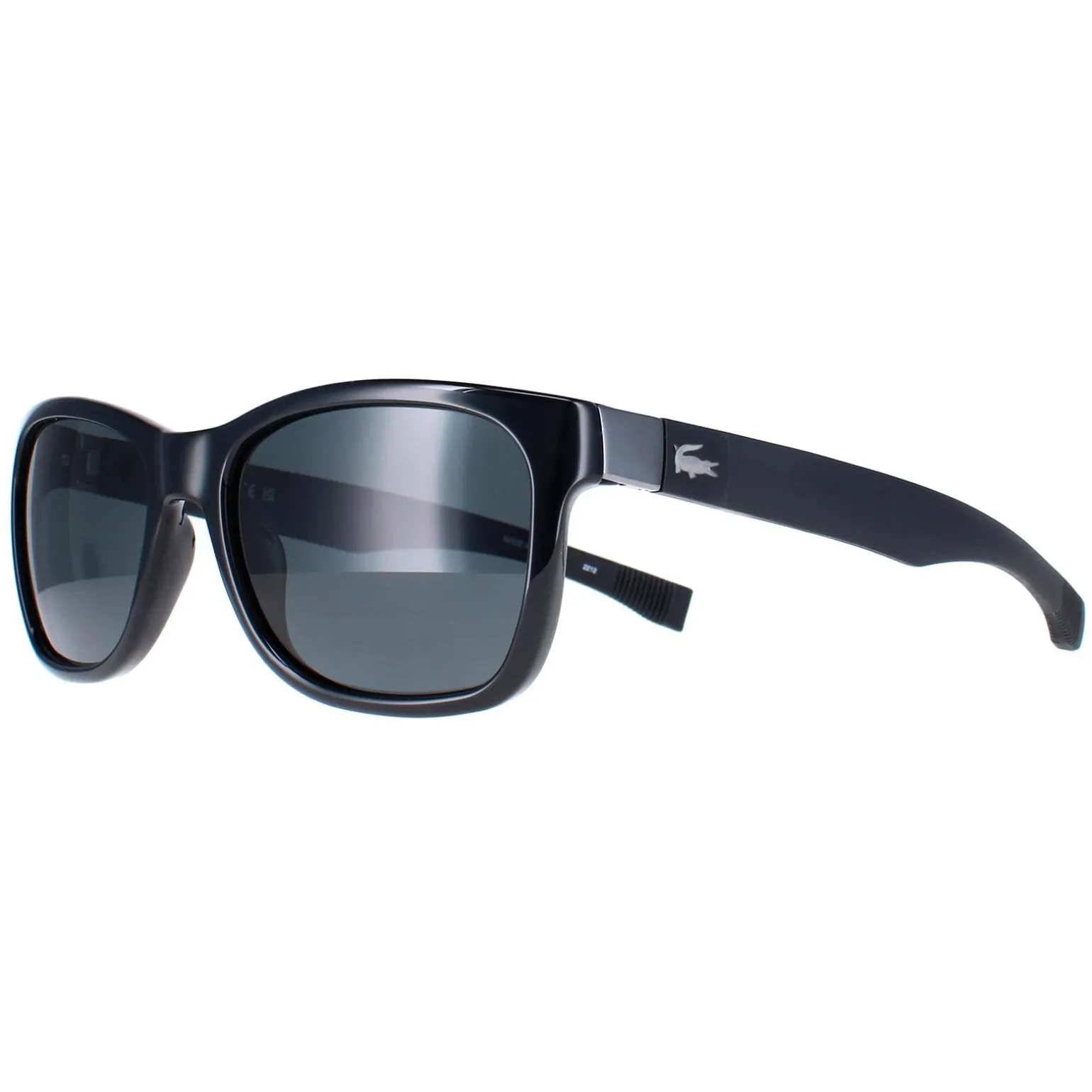 Lacoste Sunglasses L662SP 001 Black Grey Polarized