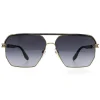 Marc Jacobs Sunglasses MARC 584/S RHL 9O Gold Black Dark Grey Gradient