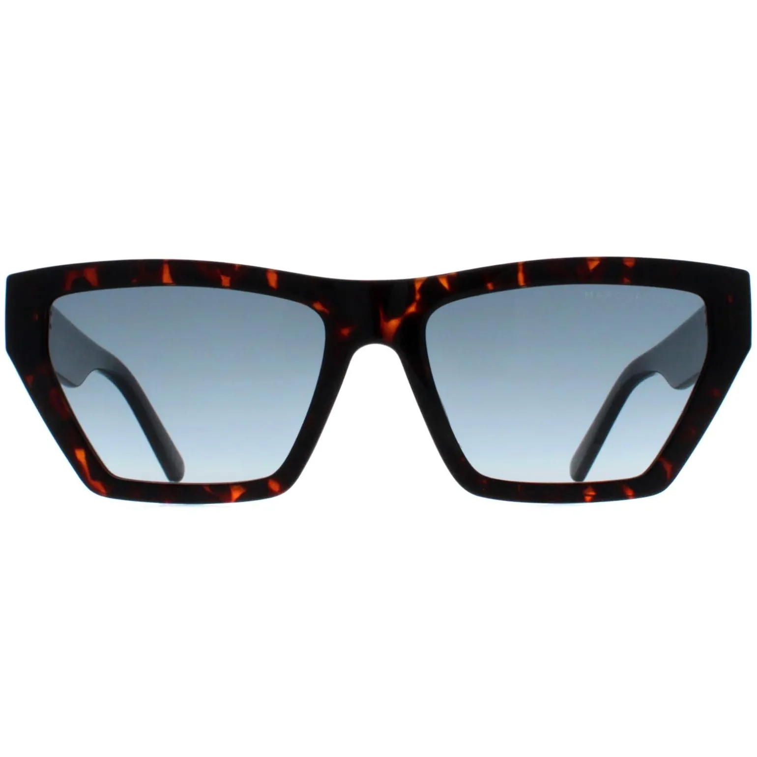 Marc Jacobs Sunglasses MARC 657/S 086 08 Shiny Dark Havana Blue Gradie