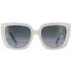 Marc Jacobs Sunglasses MARC 687/S SZJ 9O Ivory Dark Grey Gradient