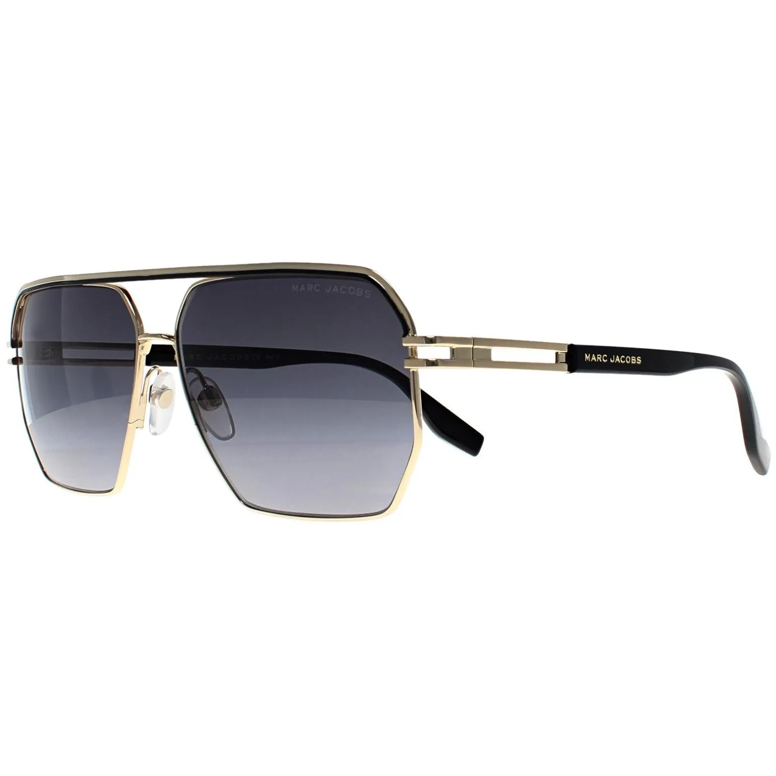 Marc Jacobs Sunglasses MARC 584/S RHL 9O Gold Black Dark Grey Gradient