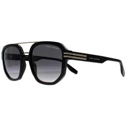 Marc Jacobs Sunglasses MARC 588/S 807 9O Black Gold Dark Grey Gradient
