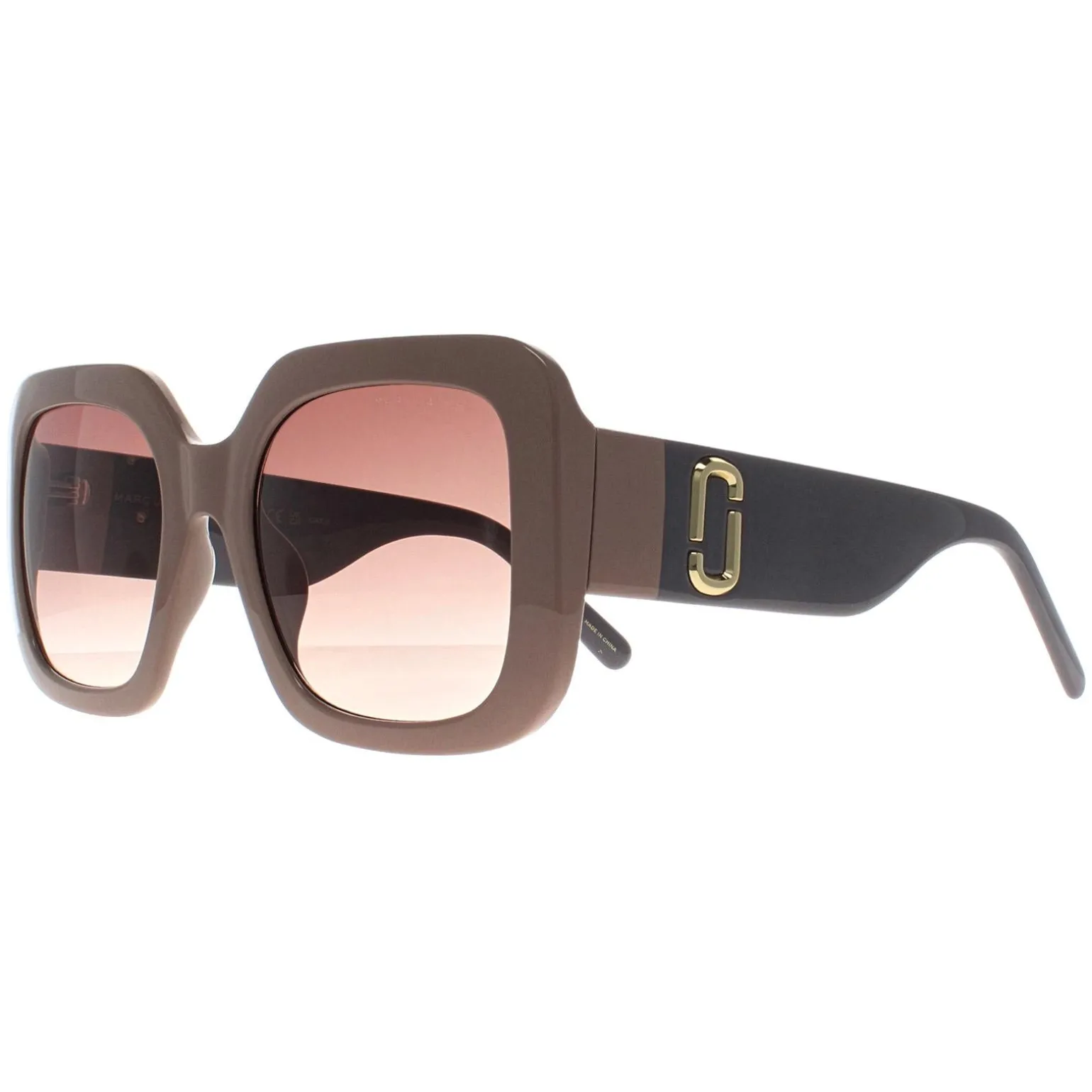 Marc Jacobs Sunglasses MARC 647/S 690 JA Beige Gray Brown Gradient