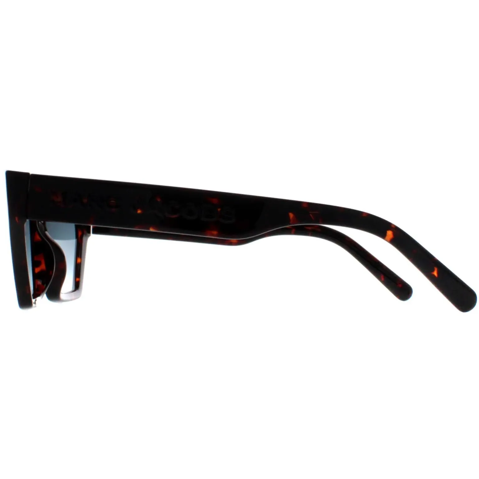 Marc Jacobs Sunglasses MARC 657/S 086 08 Shiny Dark Havana Blue Gradie