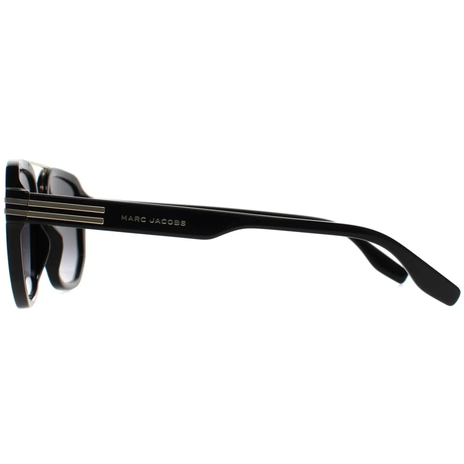 Marc Jacobs Sunglasses MARC 588/S 807 9O Black Gold Dark Grey Gradient