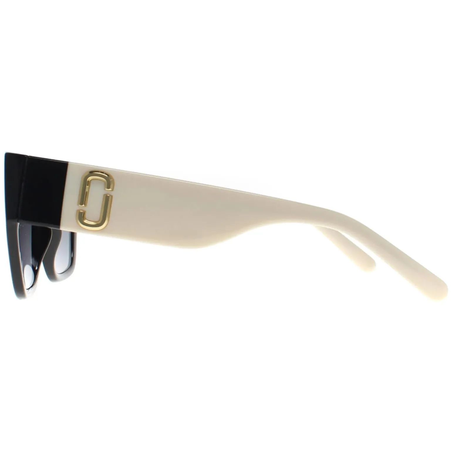 Marc Jacobs Sunglasses MARC 646/S 80S 9O Black White Dark Grey Gradien