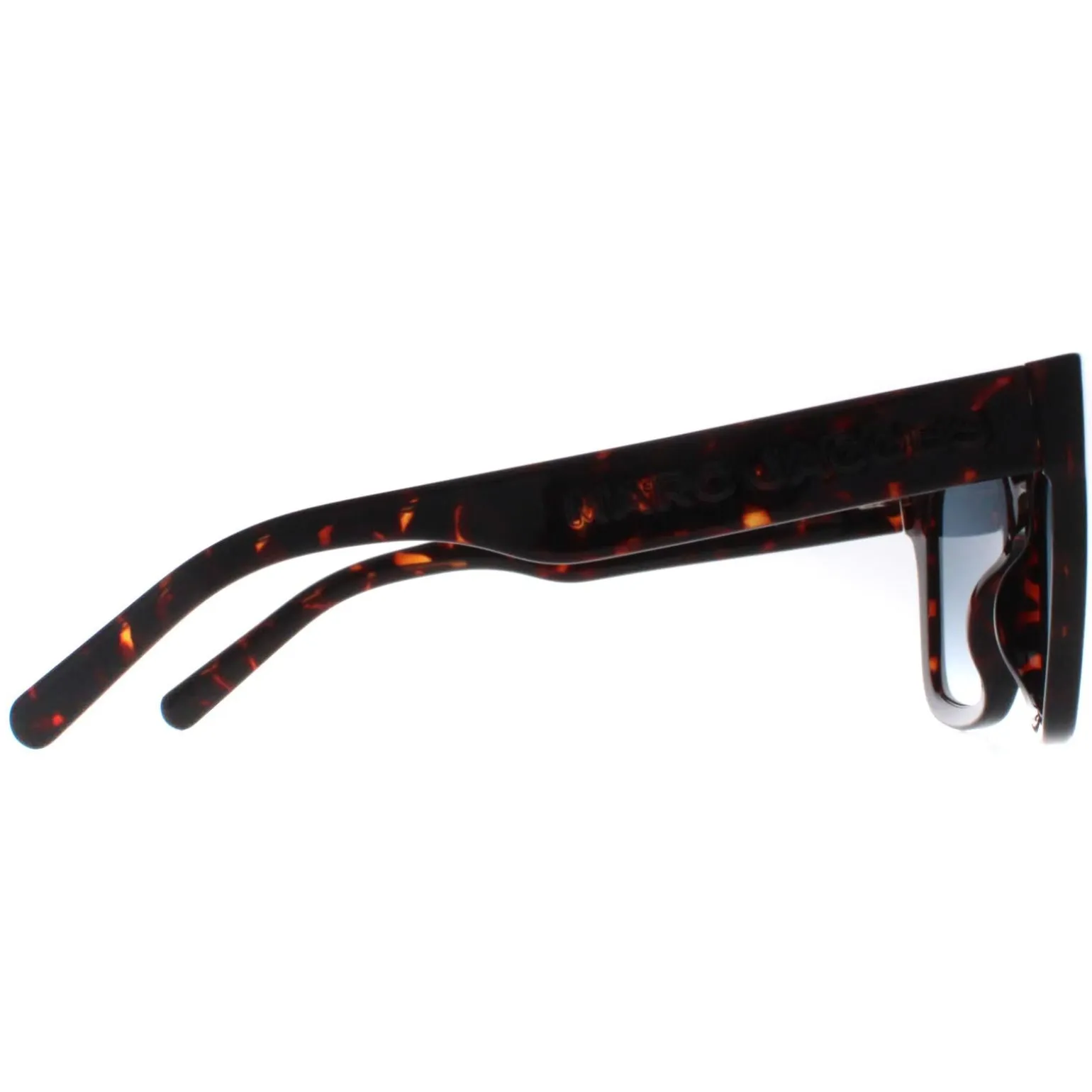Marc Jacobs Sunglasses MARC 658/S 086 08 Shiny Dark Havana Blue Gradie