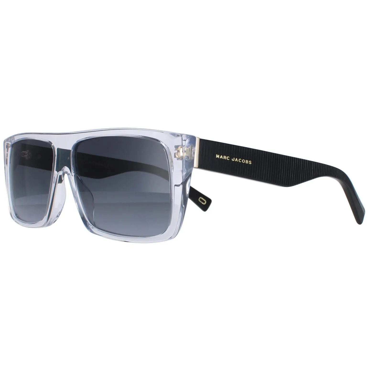 Marc Jacobs Sunglasses 096/S MNG/9O Crystal Black Dark Grey Gradient
