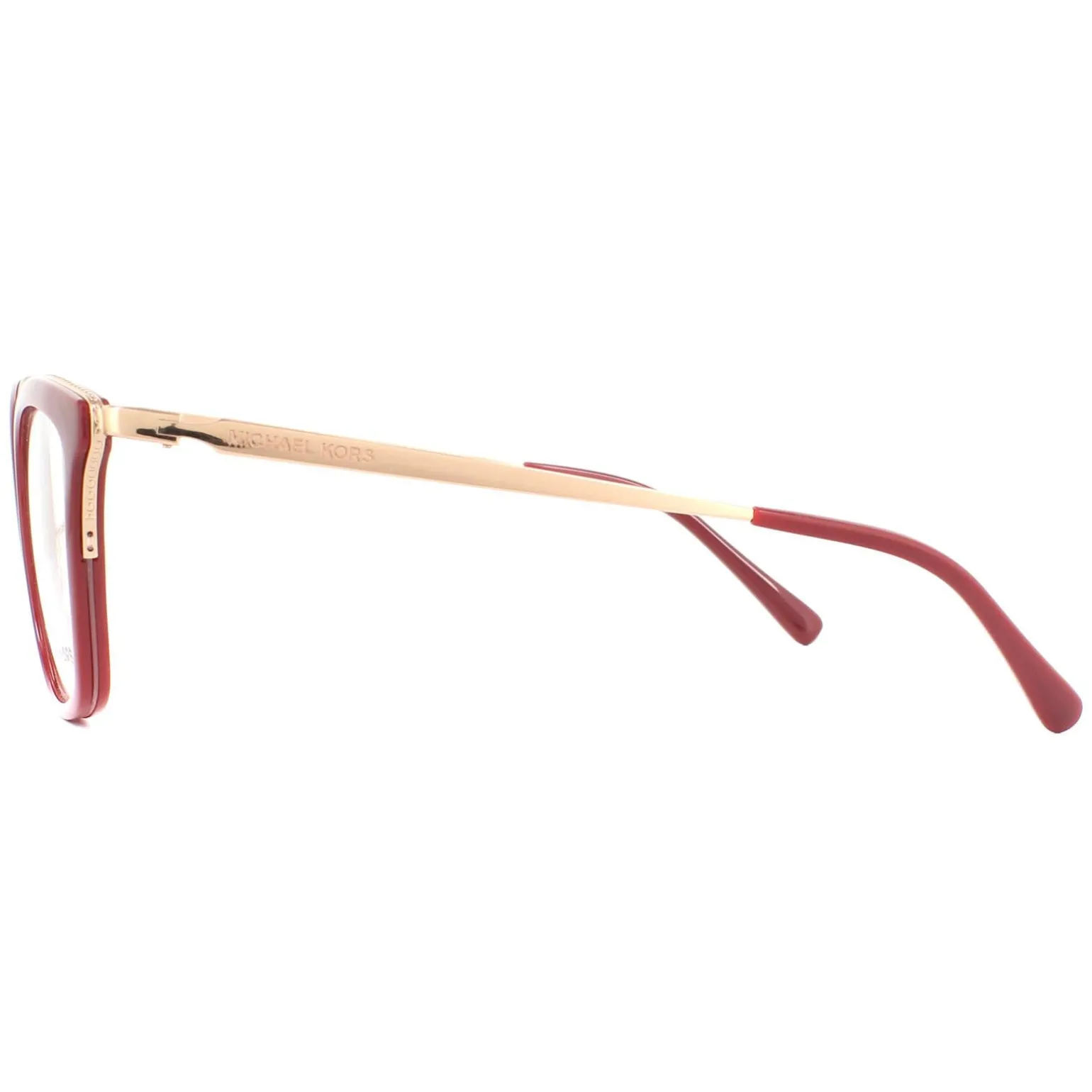 Michael Kors Glasses Frames Coconut Grove MK3032 1108 Rose Gold Red Wo