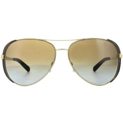 Michael Kors Sunglasses Chelsea 5004 1014/T5 Gold Dark Chocolate Brown