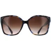 Michael Kors Sunglasses MK2201 Malia 395213 Bright Blue Tortoise Brown