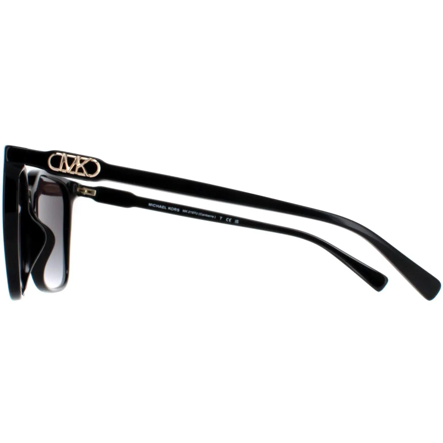 Michael Kors Sunglasses MK2197U Canberra 30058G Black Dark Grey Gradie