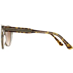 Michael Kors Sunglasses MK2158 310213 Dark Tortoise on Clear Brown Gra
