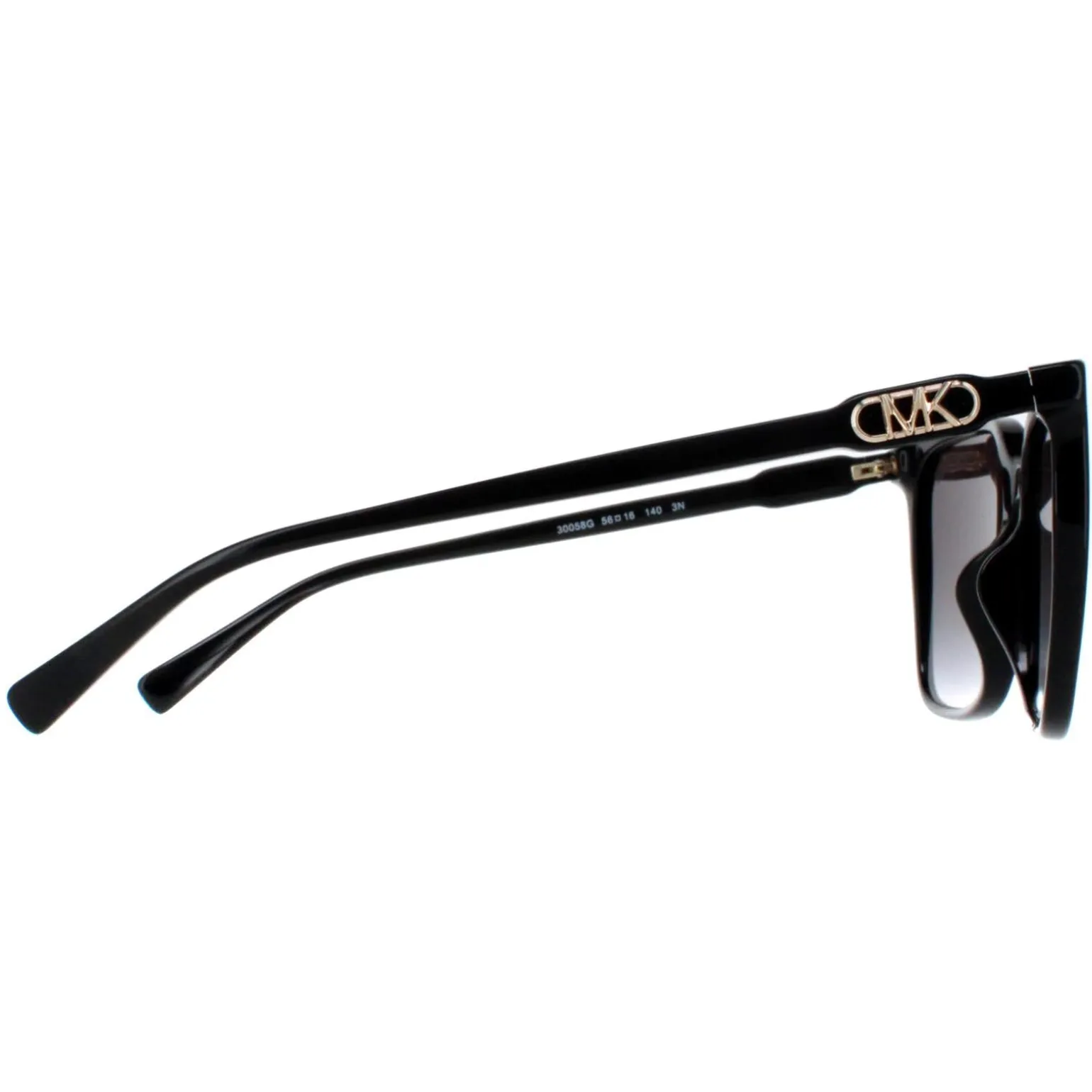 Michael Kors Sunglasses MK2197U Canberra 30058G Black Dark Grey Gradie
