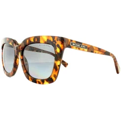 Michael Kors Sunglasses Polynesia MK2013 3066T3 Brown Tortoise Grey Gr