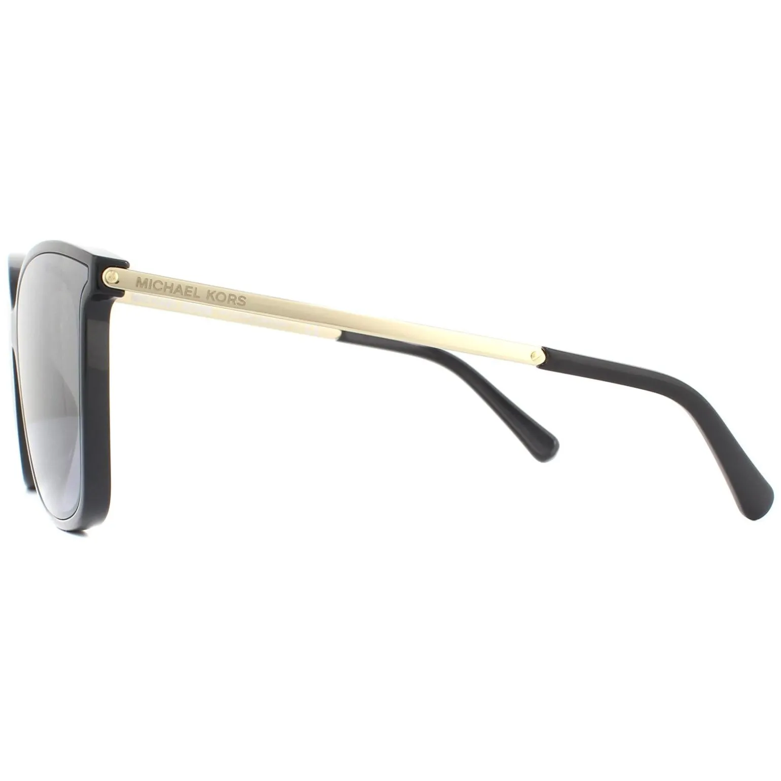 Michael Kors Sunglasses Zermatt 2079U 333282 Black Silver Grey Gradien