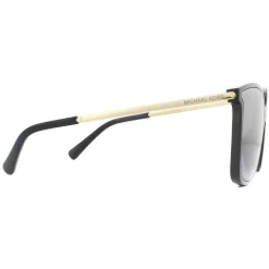 Michael Kors Sunglasses Zermatt 2079U 333282 Black Silver Grey Gradien
