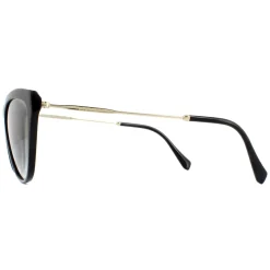 Miu Miu Sunglasses MU03US 1AB5O0 Black Gradient Grey Mirror Silver