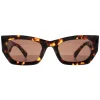 Miu Miu Sunglasses MU09WS VAU06B Honey Havana Dark Brown