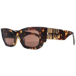 Miu Miu Sunglasses MU09WS VAU06B Honey Havana Dark Brown