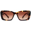 Miu Miu Sunglasses MU07YS VAU6S1 Honey Havana Brown Gradient