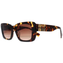Miu Miu Sunglasses MU07YS VAU6S1 Honey Havana Brown Gradient