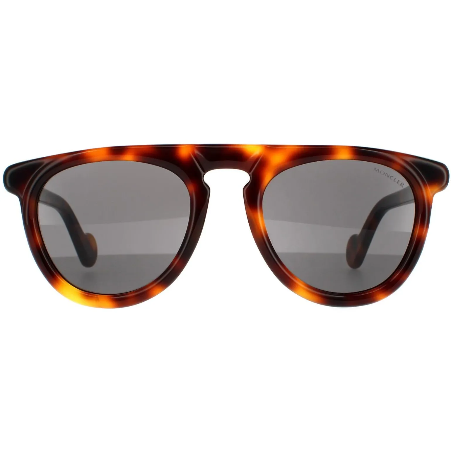 Moncler Sunglasses ML0100 52A Dark Havana Grey