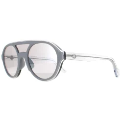Moncler Sunglasses ML0052 22C Grey Crystal Grey Mirror