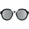 Moncler Sunglasses ML0046 02C Matte Black Smoke Mirror