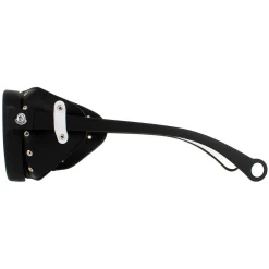 Moncler Sunglasses ML0046 02C Matte Black Smoke Mirror