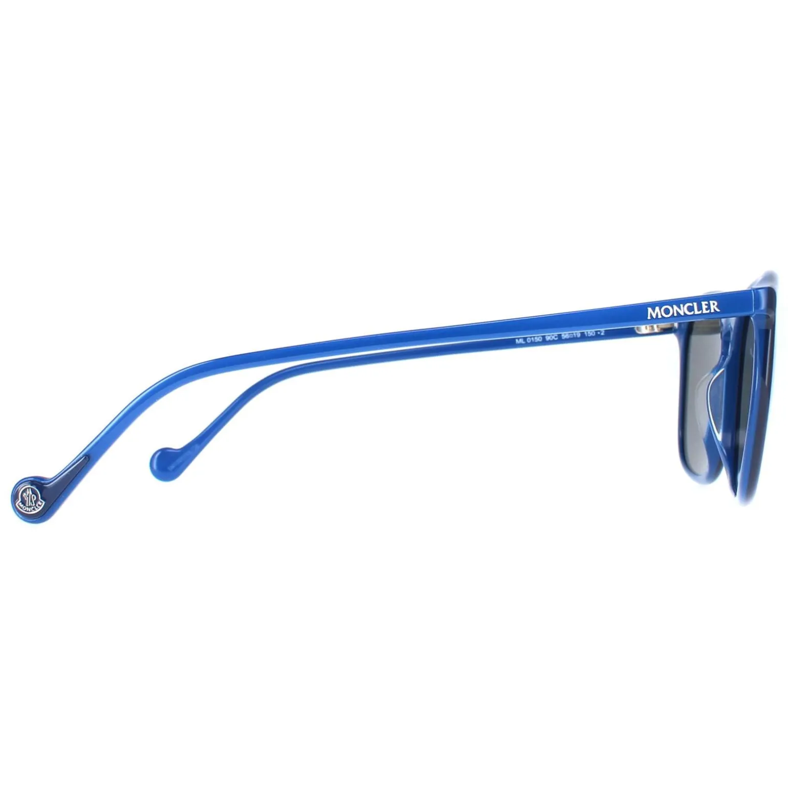 Moncler Sunglasses ML0150 90C Shiny Blue Blue
