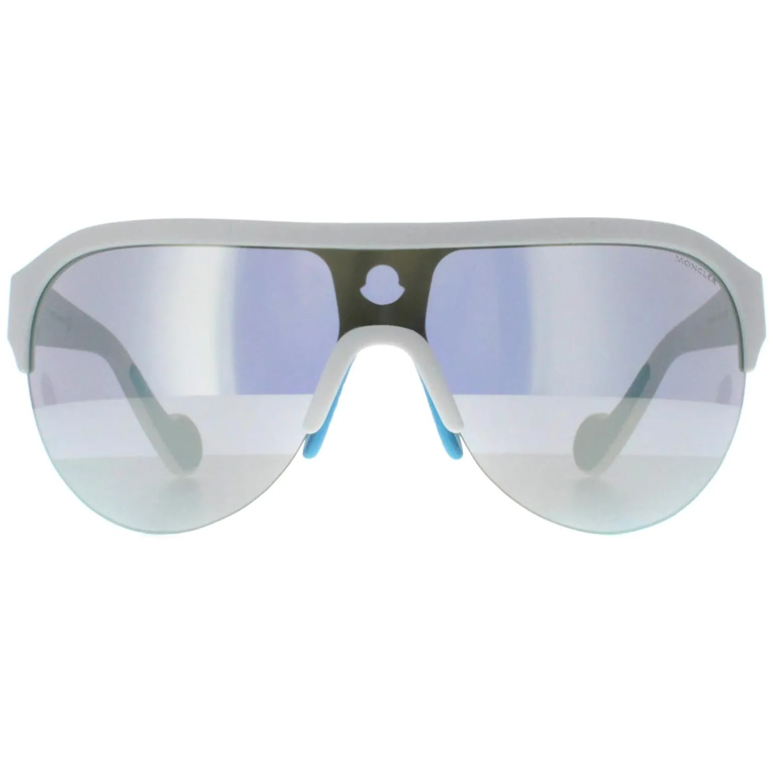 Moncler Sunglasses ML0049 21C White Grey Mirror