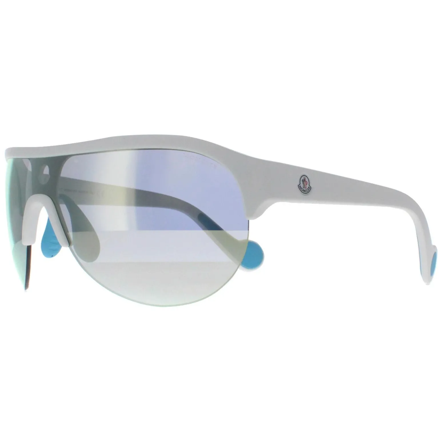 Moncler Sunglasses ML0049 21C White Grey Mirror