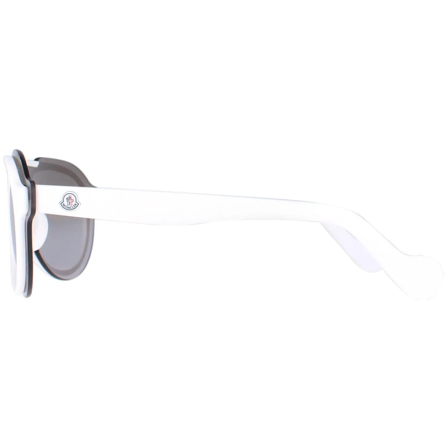 Moncler Sunglasses ML0055 24C White Smoke Mirror
