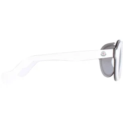 Moncler Sunglasses ML0055 24C White Smoke Mirror